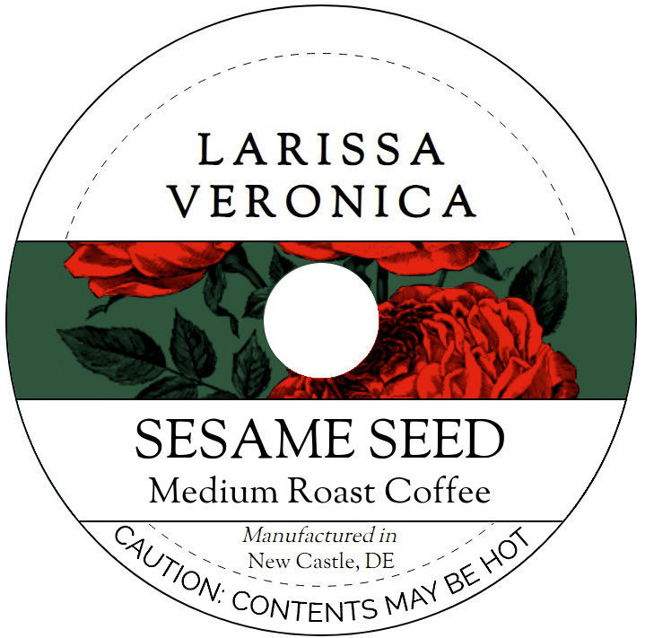 Sesame Seed Medium Roast Coffee <BR>(Single Serve K-Cup Pods)