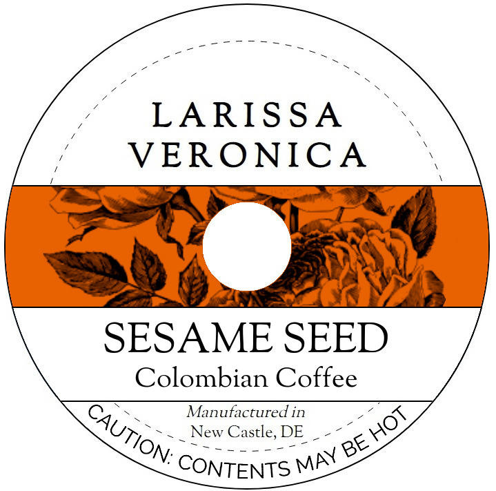 Sesame Seed Colombian Coffee <BR>(Single Serve K-Cup Pods)