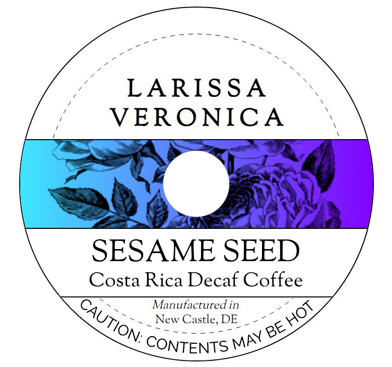 Sesame Seed Costa Rica Decaf Coffee <BR>(Single Serve K-Cup Pods)