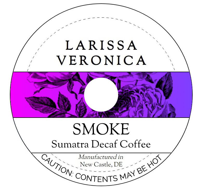 Smoke Sumatra Decaf Coffee <BR>(Single Serve K-Cup Pods)