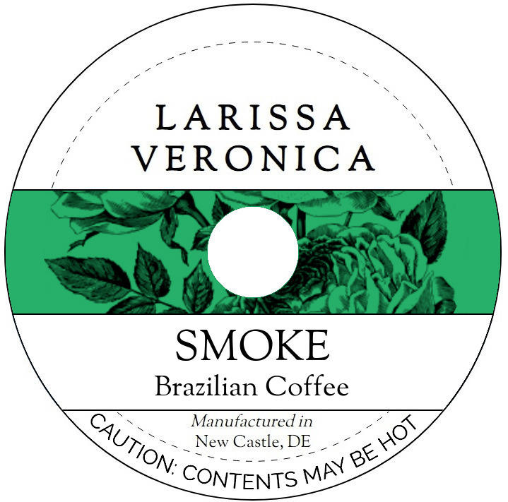 Smoke Brazilian Coffee <BR>(Single Serve K-Cup Pods)