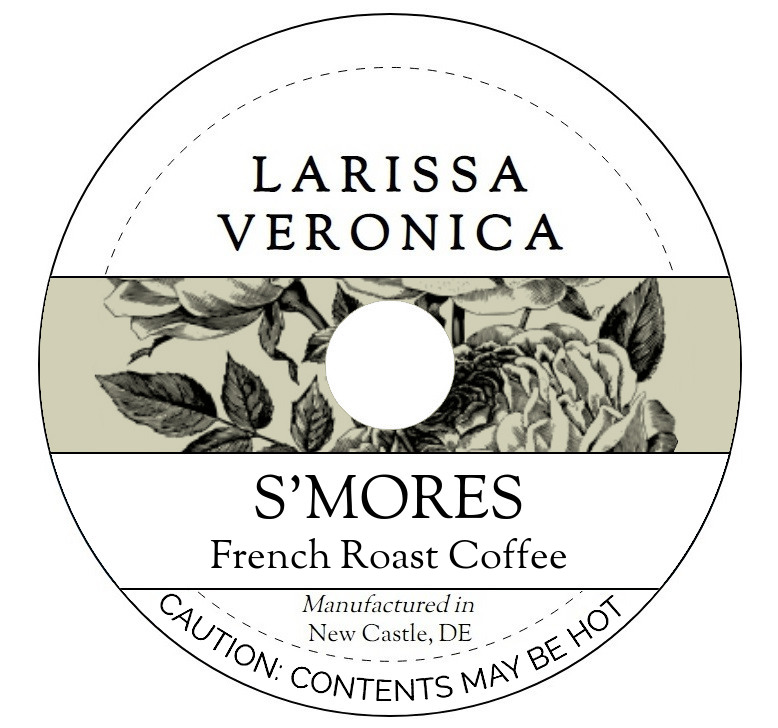 S'mores French Roast Coffee <BR>(Single Serve K-Cup Pods)