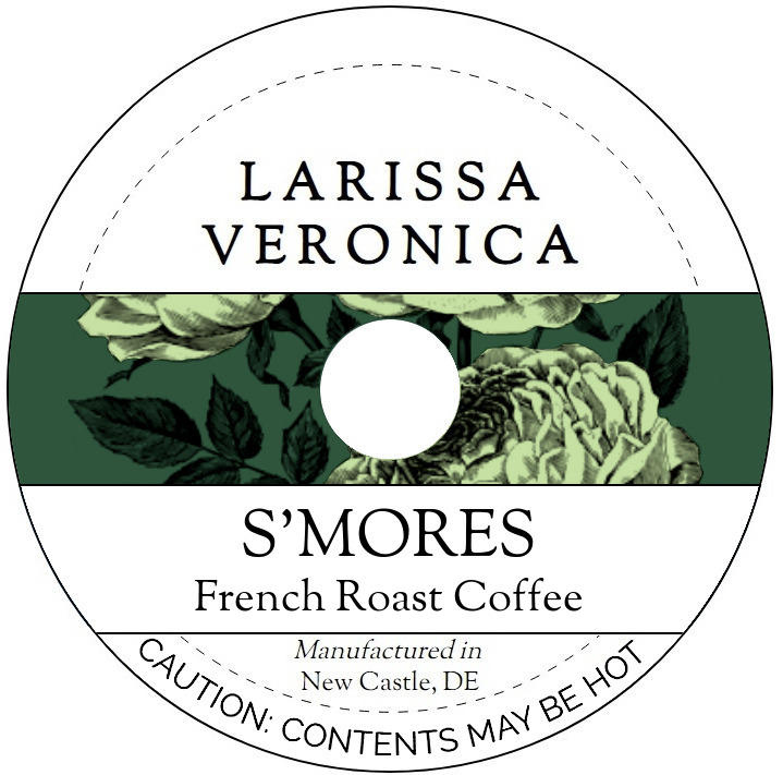 S'mores French Roast Coffee <BR>(Single Serve K-Cup Pods)