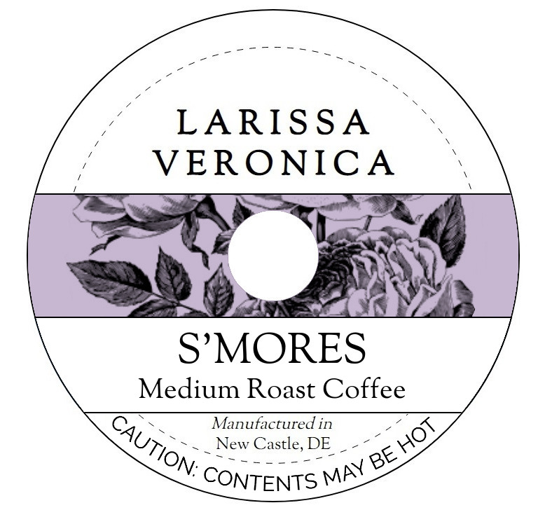 S'mores Medium Roast Coffee <BR>(Single Serve K-Cup Pods)