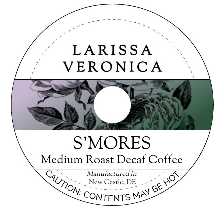 S'mores Medium Roast Decaf Coffee <BR>(Single Serve K-Cup Pods)