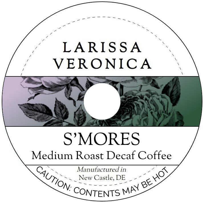 S'mores Medium Roast Decaf Coffee <BR>(Single Serve K-Cup Pods)