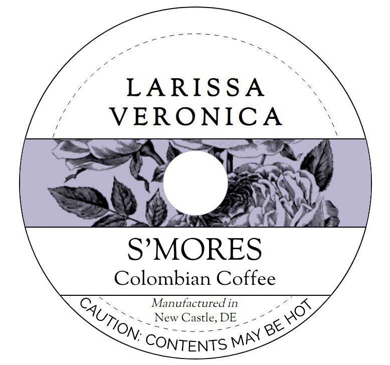 S'mores Colombian Coffee <BR>(Single Serve K-Cup Pods)