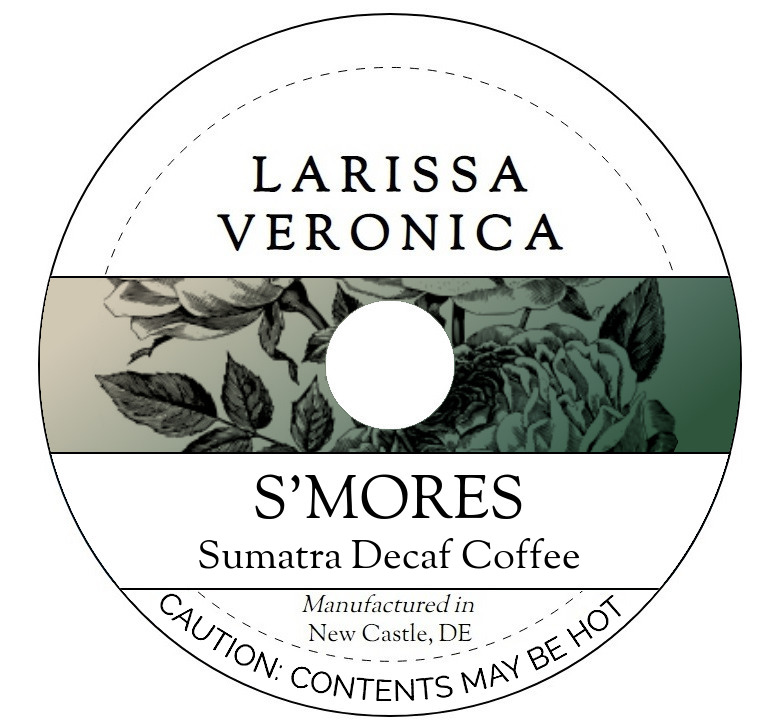 S'mores Sumatra Decaf Coffee <BR>(Single Serve K-Cup Pods)