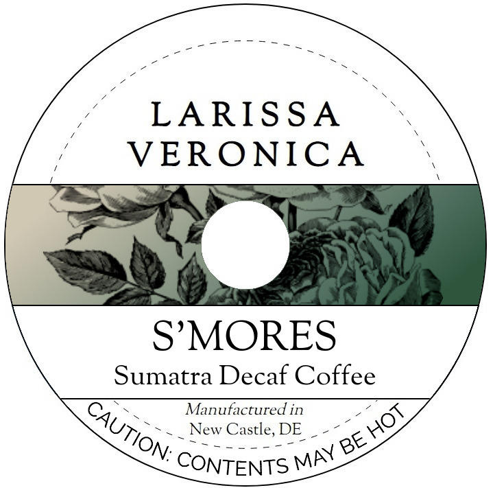 S'mores Sumatra Decaf Coffee <BR>(Single Serve K-Cup Pods)