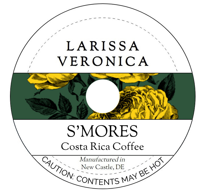 S'mores Costa Rica Coffee <BR>(Single Serve K-Cup Pods)