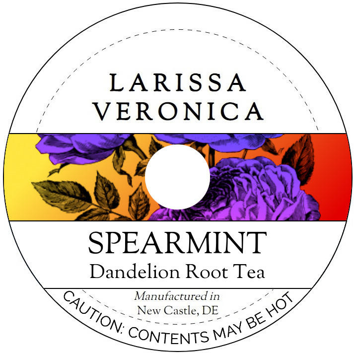 Spearmint Dandelion Root Tea <BR>(Single Serve K-Cup Pods)