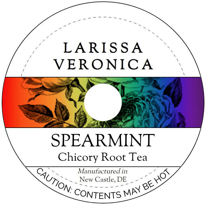 Spearmint Chicory Root Tea <BR>(Single Serve K-Cup Pods)