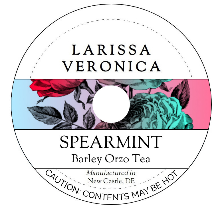 Spearmint Barley Orzo Tea <BR>(Single Serve K-Cup Pods)