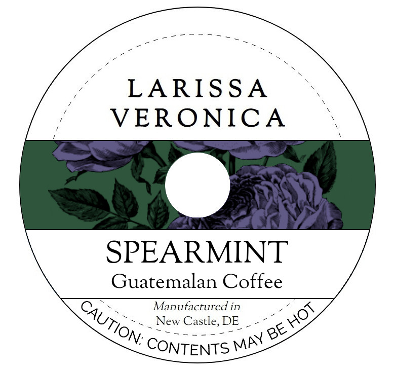 Spearmint Guatemalan Coffee <BR>(Single Serve K-Cup Pods)
