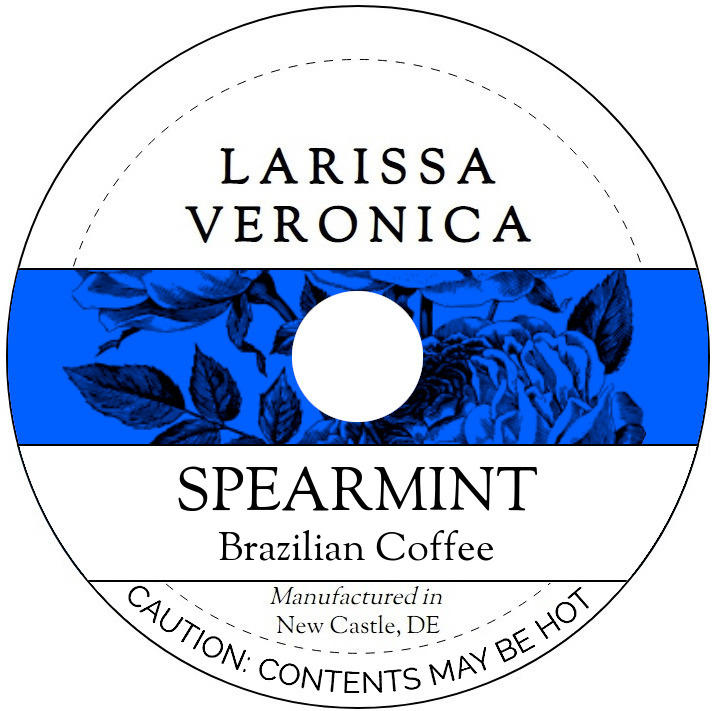 Spearmint Brazilian Coffee <BR>(Single Serve K-Cup Pods)