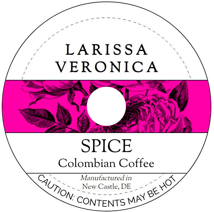 Spice Colombian Coffee <BR>(Single Serve K-Cup Pods)