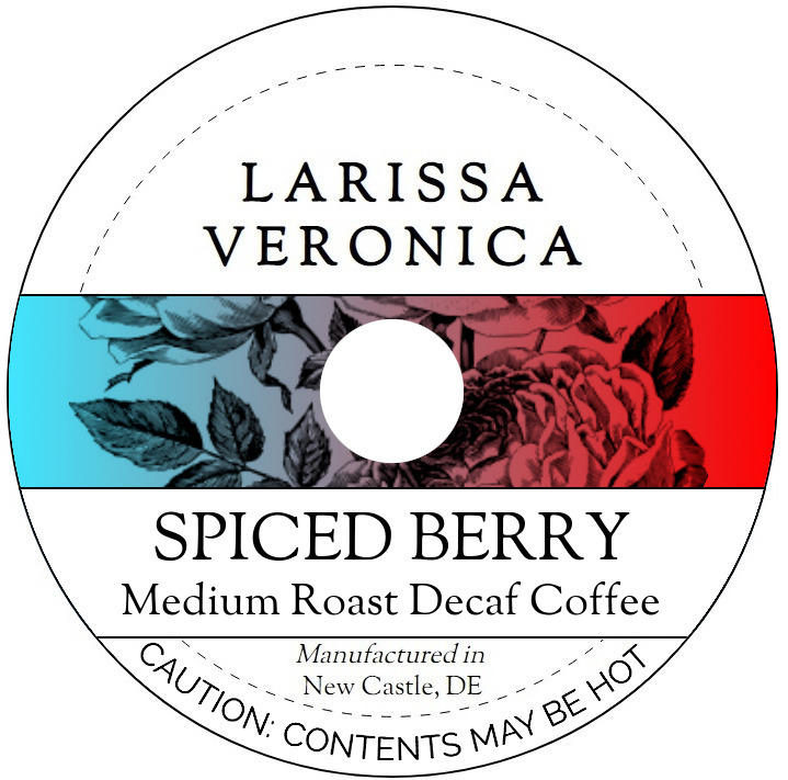 Spiced Berry Medium Roast Decaf Coffee <BR>(Single Serve K-Cup Pods)