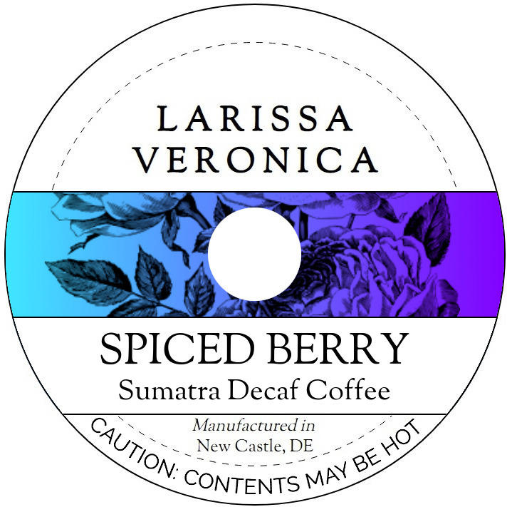 Spiced Berry Sumatra Decaf Coffee <BR>(Single Serve K-Cup Pods)