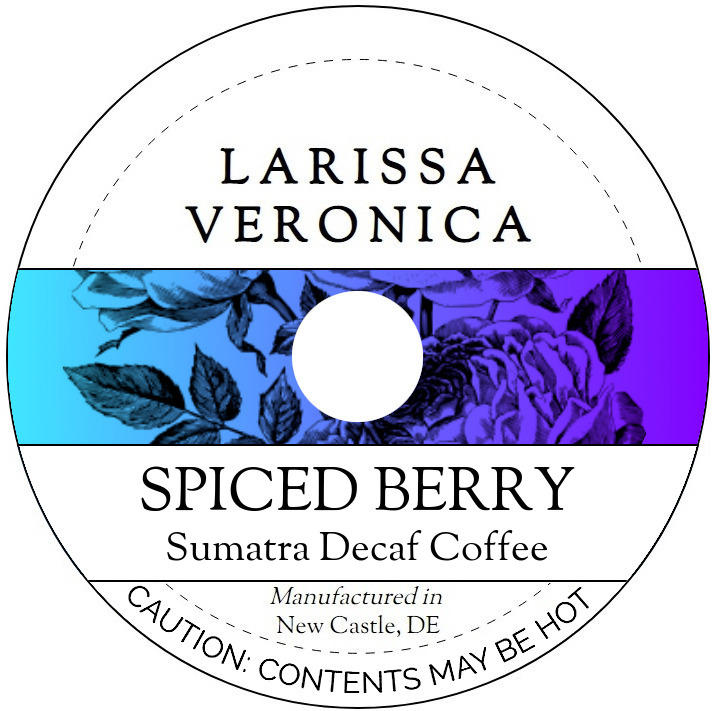Spiced Berry Sumatra Decaf Coffee <BR>(Single Serve K-Cup Pods)