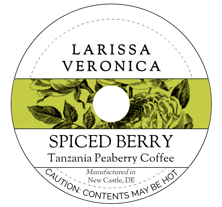 Spiced Berry Tanzania Peaberry Coffee <BR>(Single Serve K-Cup Pods)