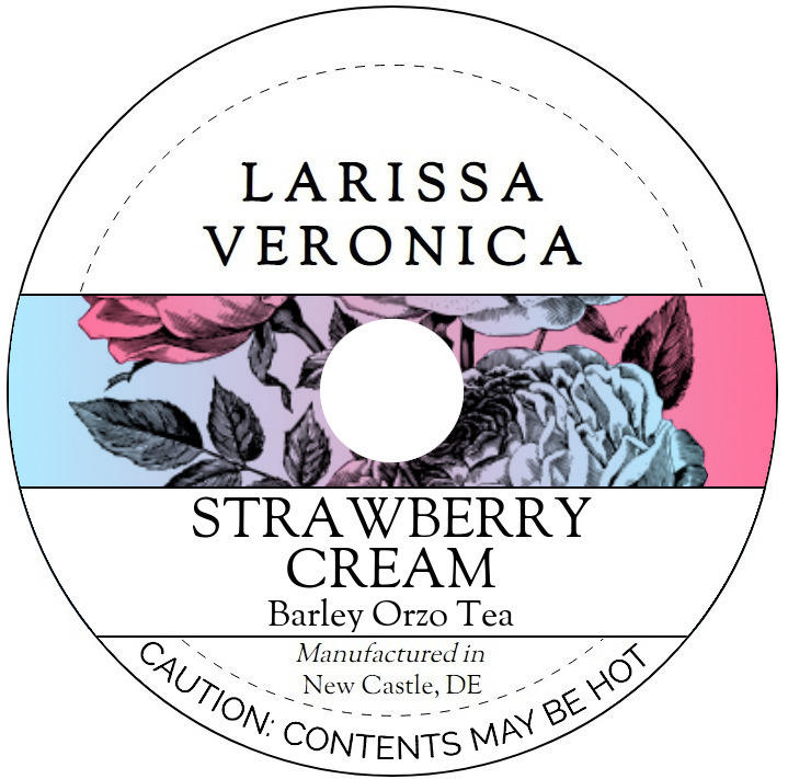Strawberry Cream Barley Orzo Tea <BR>(Single Serve K-Cup Pods)
