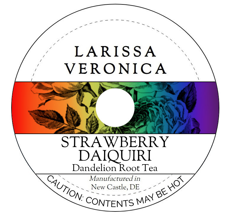 Strawberry Daiquiri Dandelion Root Tea <BR>(Single Serve K-Cup Pods)