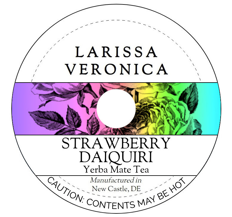 Strawberry Daiquiri Yerba Mate Tea <BR>(Single Serve K-Cup Pods)