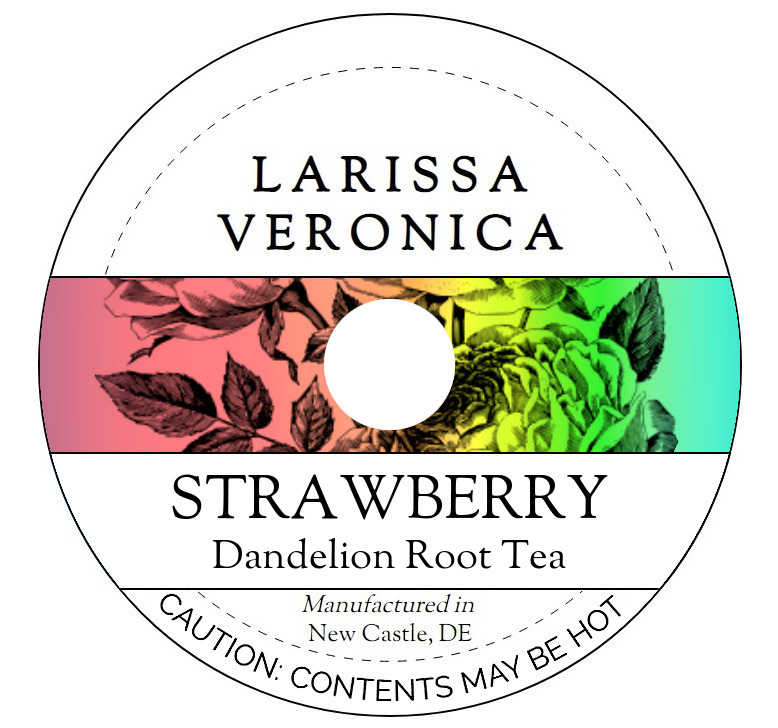 Strawberry Dandelion Root Tea <BR>(Single Serve K-Cup Pods)