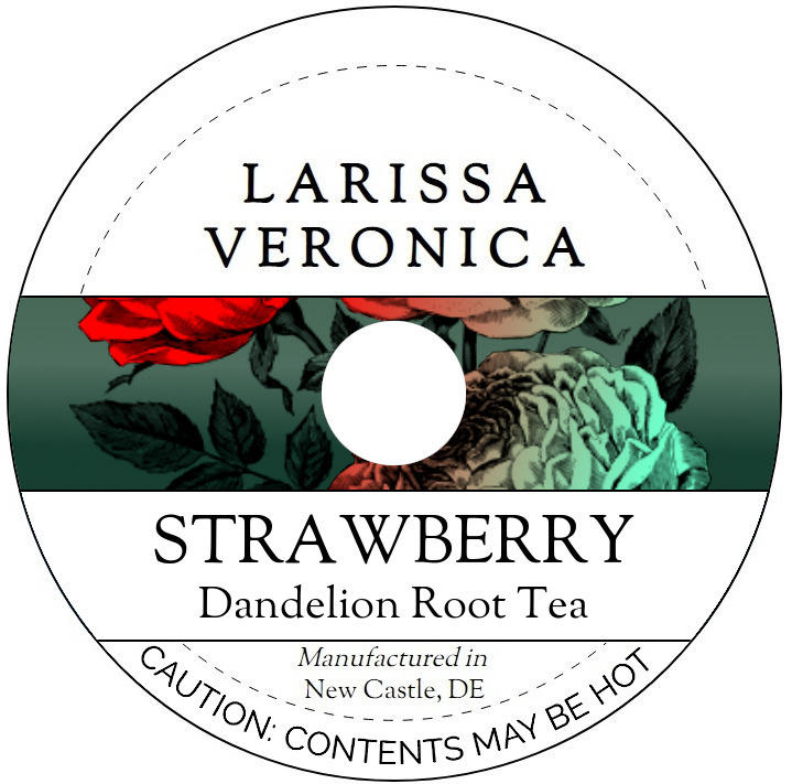 Strawberry Dandelion Root Tea <BR>(Single Serve K-Cup Pods)