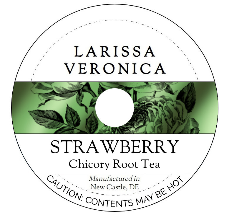 Strawberry Chicory Root Tea <BR>(Single Serve K-Cup Pods)