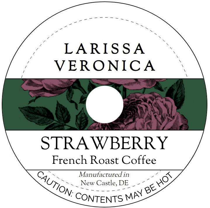Strawberry French Roast Coffee <BR>(Single Serve K-Cup Pods)