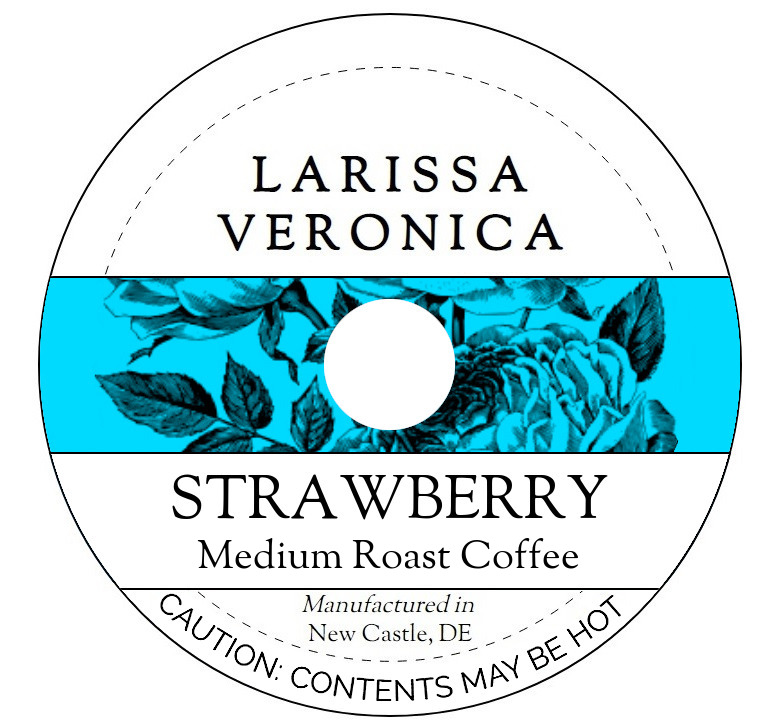 Strawberry Medium Roast Coffee <BR>(Single Serve K-Cup Pods)