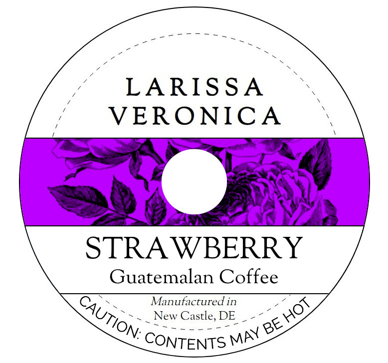 Strawberry Guatemalan Coffee <BR>(Single Serve K-Cup Pods)