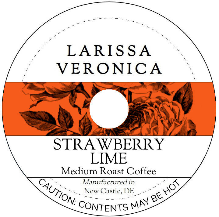 Strawberry Lime Medium Roast Coffee <BR>(Single Serve K-Cup Pods)