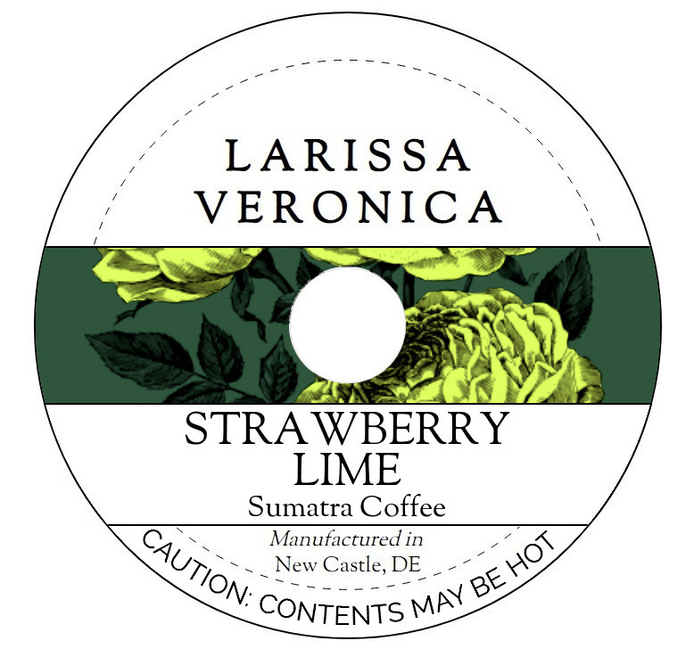 Strawberry Lime Sumatra Coffee <BR>(Single Serve K-Cup Pods)