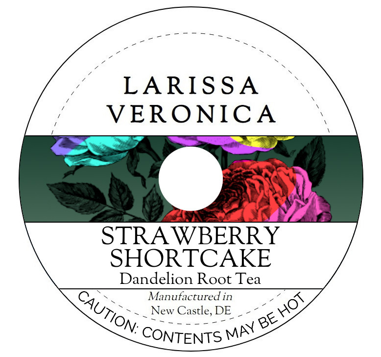 Strawberry Shortcake Dandelion Root Tea <BR>(Single Serve K-Cup Pods)