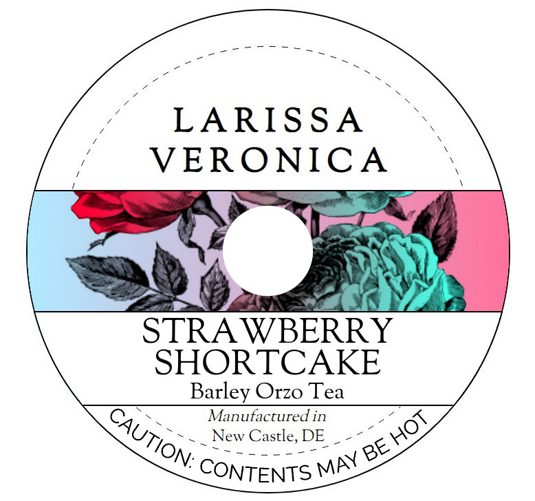 Strawberry Shortcake Barley Orzo Tea <BR>(Single Serve K-Cup Pods)