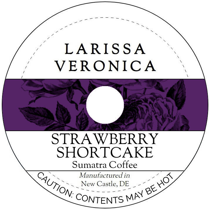 Strawberry Shortcake Sumatra Coffee <BR>(Single Serve K-Cup Pods)