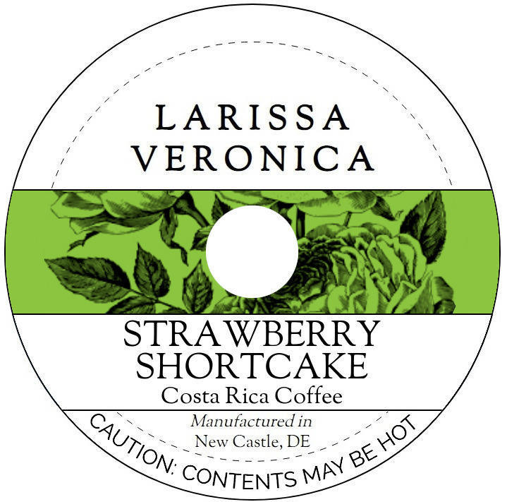 Strawberry Shortcake Costa Rica Coffee <BR>(Single Serve K-Cup Pods)