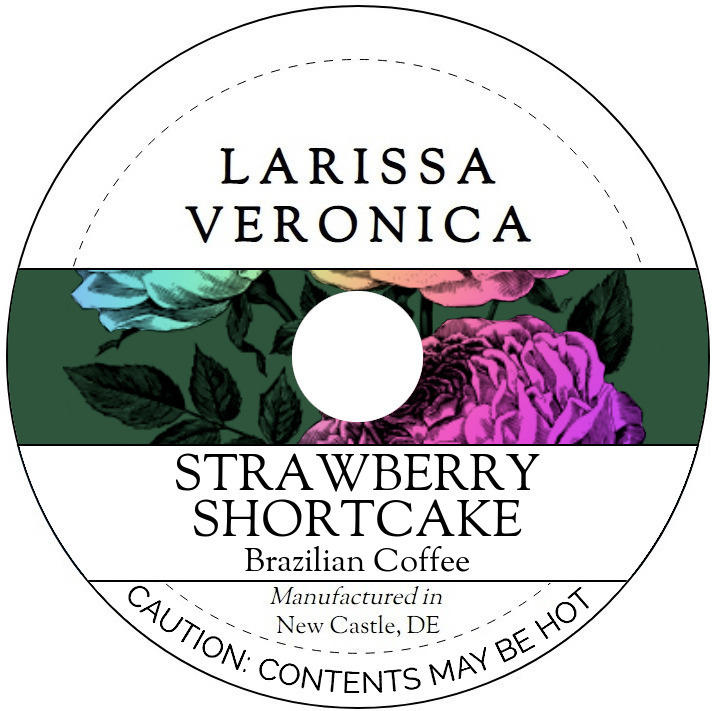 Strawberry Shortcake Brazilian Coffee <BR>(Single Serve K-Cup Pods)
