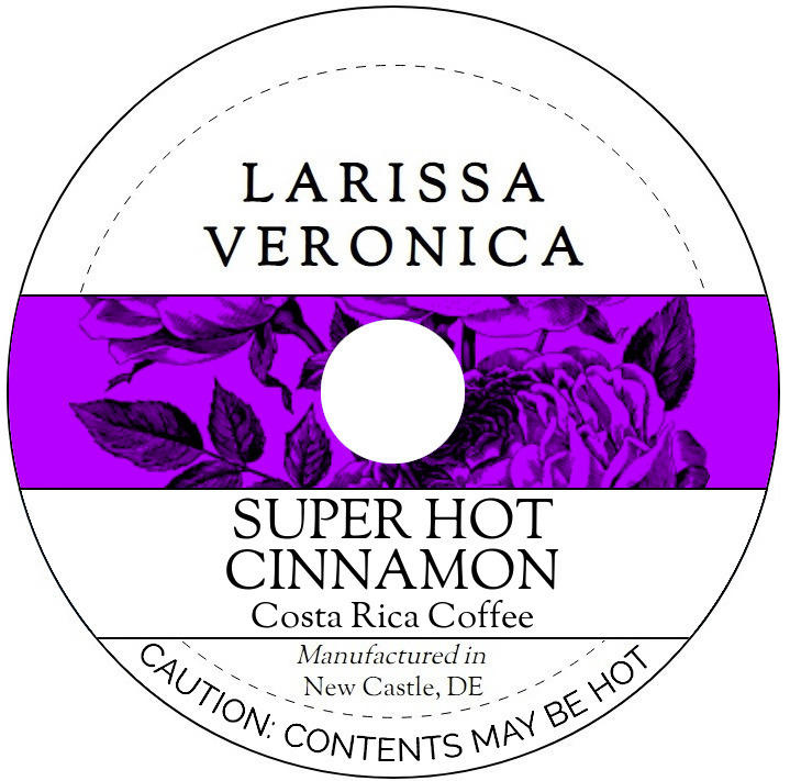 Super Hot Cinnamon Costa Rica Coffee <BR>(Single Serve K-Cup Pods)