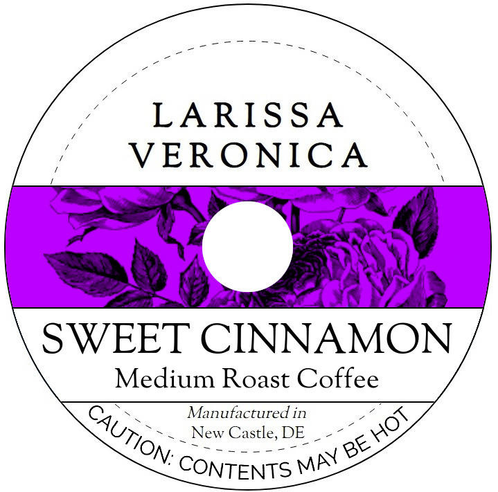 Sweet Cinnamon Medium Roast Coffee <BR>(Single Serve K-Cup Pods)