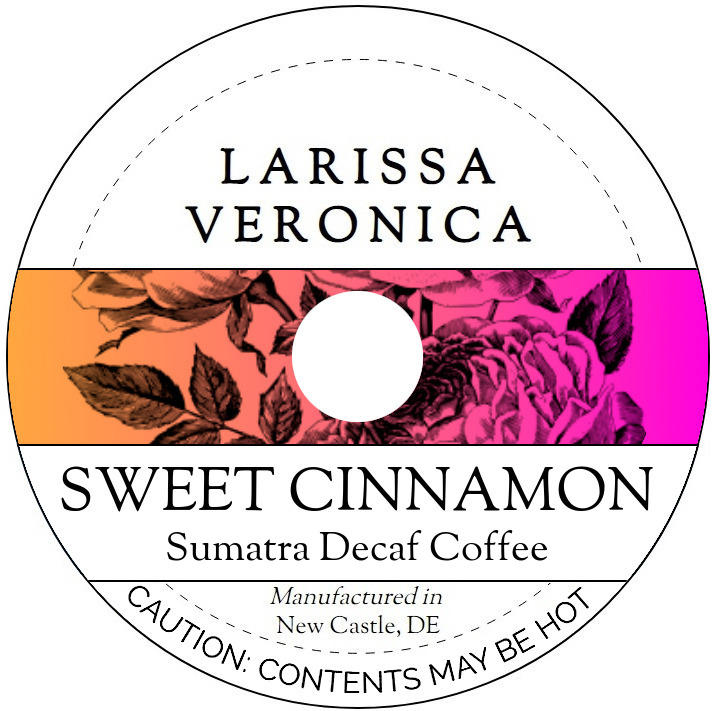 Sweet Cinnamon Sumatra Decaf Coffee <BR>(Single Serve K-Cup Pods)