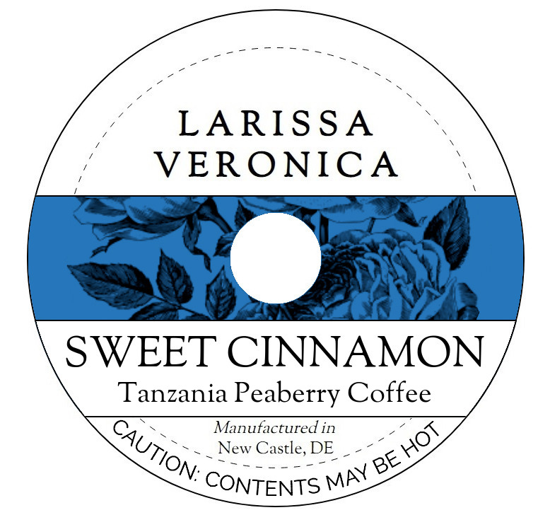 Sweet Cinnamon Tanzania Peaberry Coffee <BR>(Single Serve K-Cup Pods)