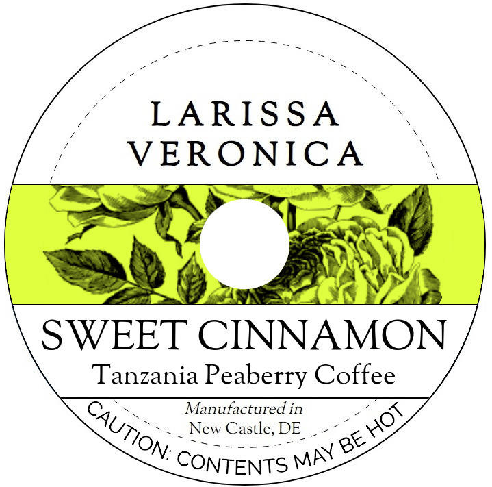 Sweet Cinnamon Tanzania Peaberry Coffee <BR>(Single Serve K-Cup Pods)