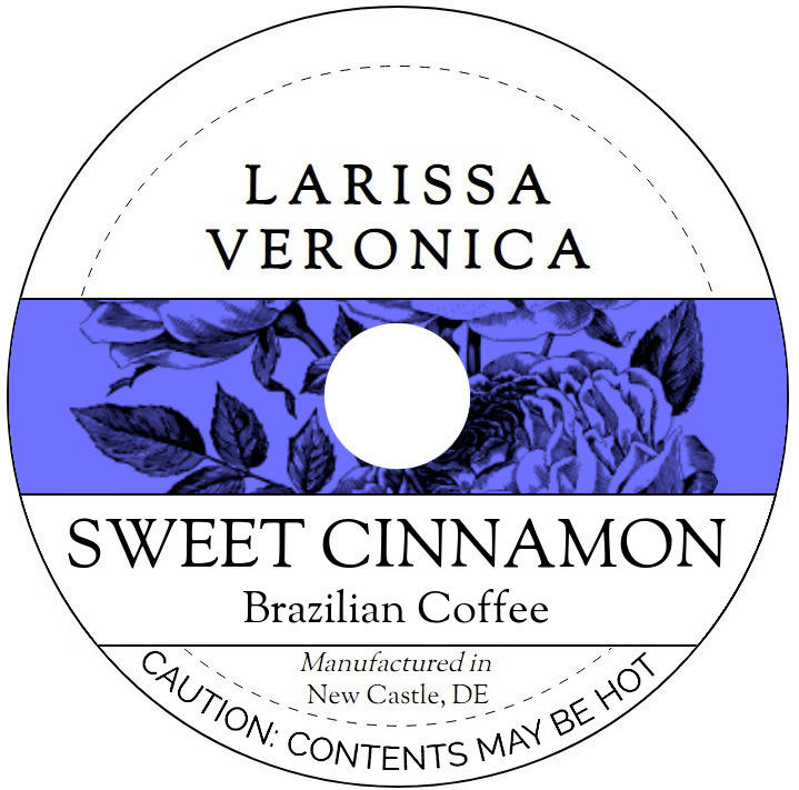 Sweet Cinnamon Brazilian Coffee <BR>(Single Serve K-Cup Pods)