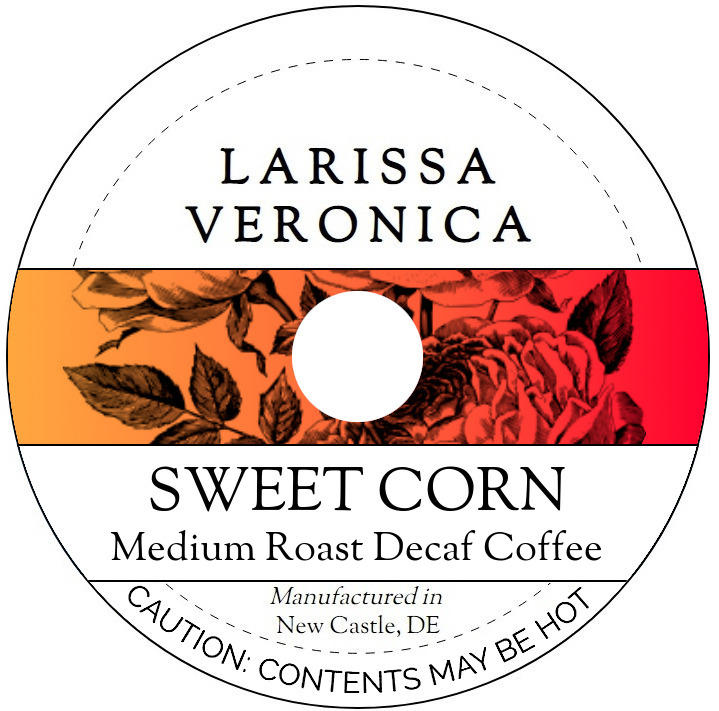Sweet Corn Medium Roast Decaf Coffee <BR>(Single Serve K-Cup Pods)