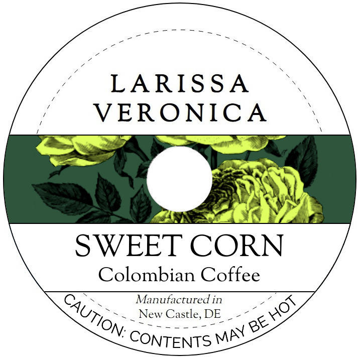Sweet Corn Colombian Coffee <BR>(Single Serve K-Cup Pods)