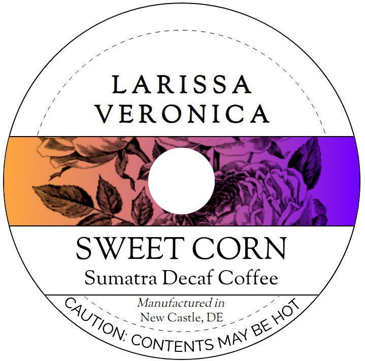 Sweet Corn Sumatra Decaf Coffee <BR>(Single Serve K-Cup Pods)