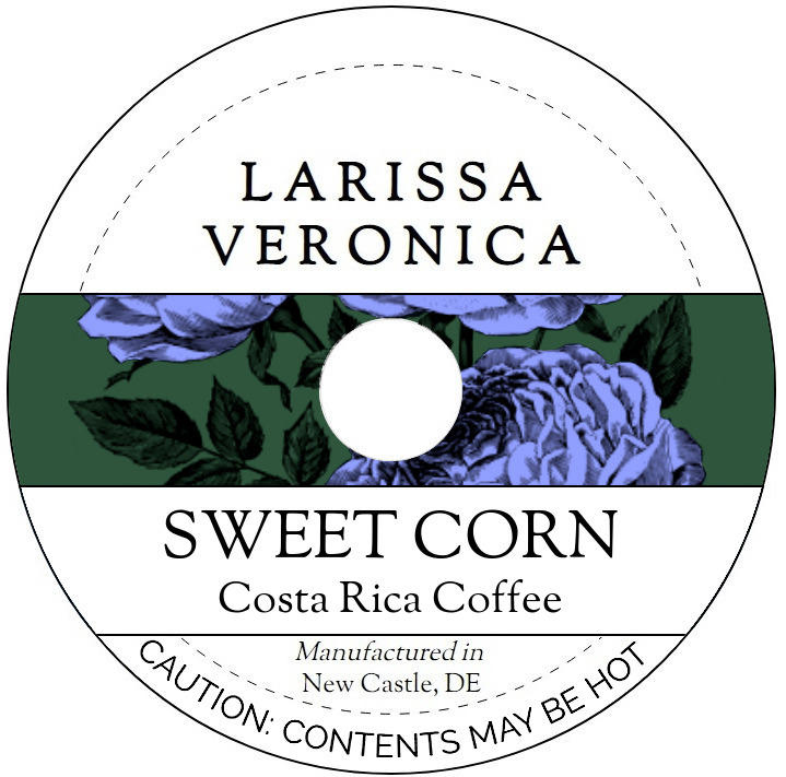Sweet Corn Costa Rica Coffee <BR>(Single Serve K-Cup Pods)